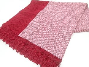 本総絞りレース花模様ショール